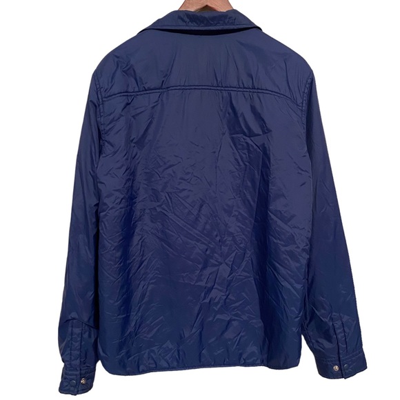 Gap Outdoor Edition Thermore Nylon Insulated Shirt Jacket Blue Size Large - Picture 3 of 8